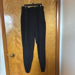 Lululemon Black High-Waisted Jogger Pants